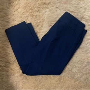 Loft blue cropped trousers size 10